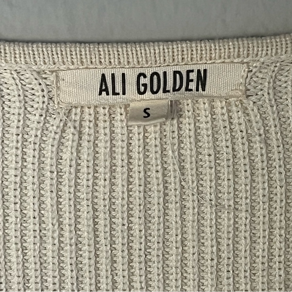 Ali Golden cream cardigan